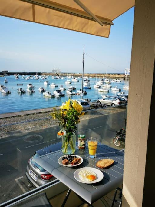 Charme Et Zenitude, Avec Vue Exceptionnelle Sur Le Port Villa Granville Bagian luar foto